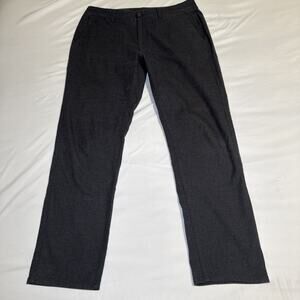 Bonobos Pants Mens 32x30 Gray Slim Fit Chino Flat Front Straight Leg Trouser